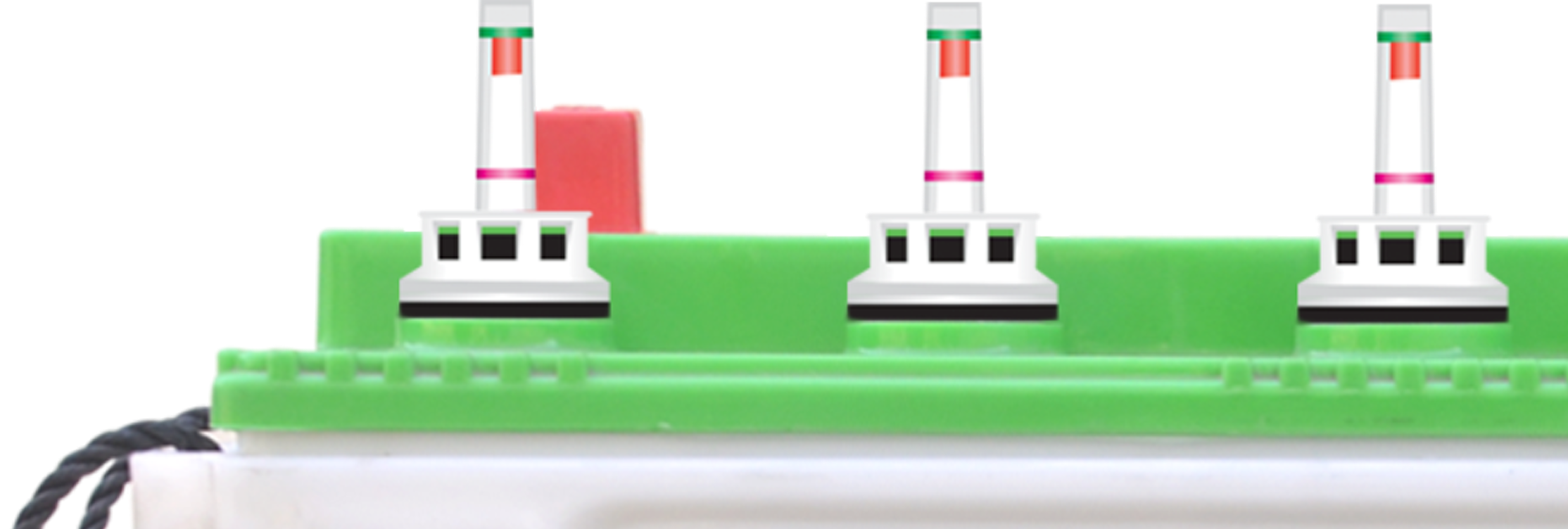 Battery decoration